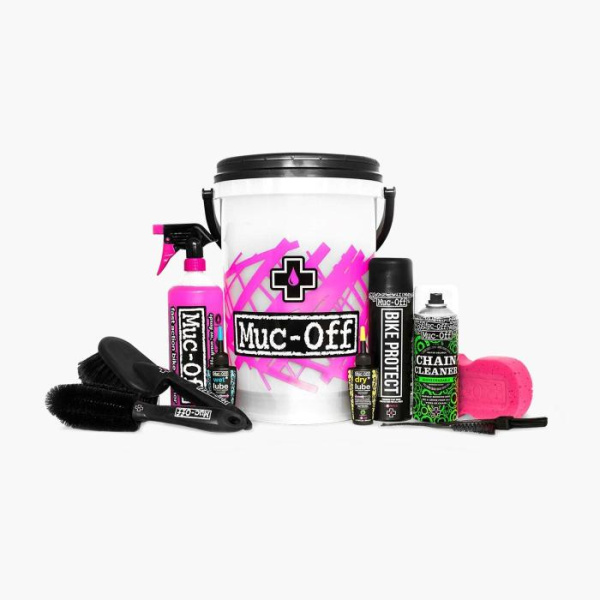 Набор для мойки с ведром MUC-OFF Bicycle Dirt Bucket With Filth Filter Bundle