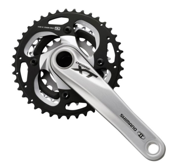 Шатуны Shimano FC-M782 DEORE XT, Hollowtech II 175мм, 40x30x22 компоненты каретки BSA