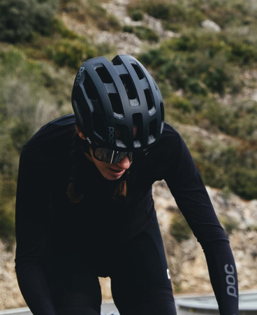 Велошлем POC Ventral Air Spin, Prismane Red Matt, L