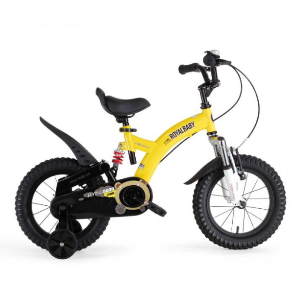 Детский велосипед RoyalBaby Flybear 18", OFFICIAL UA, Желтый