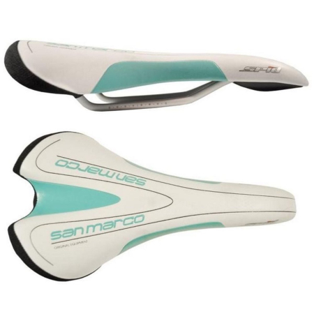 Седло Bianchi San Marco Spid, White/Celeste