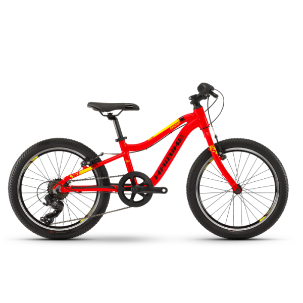 Детский велосипед Haibike Seet Greedy 20" Красно-желтый 2020