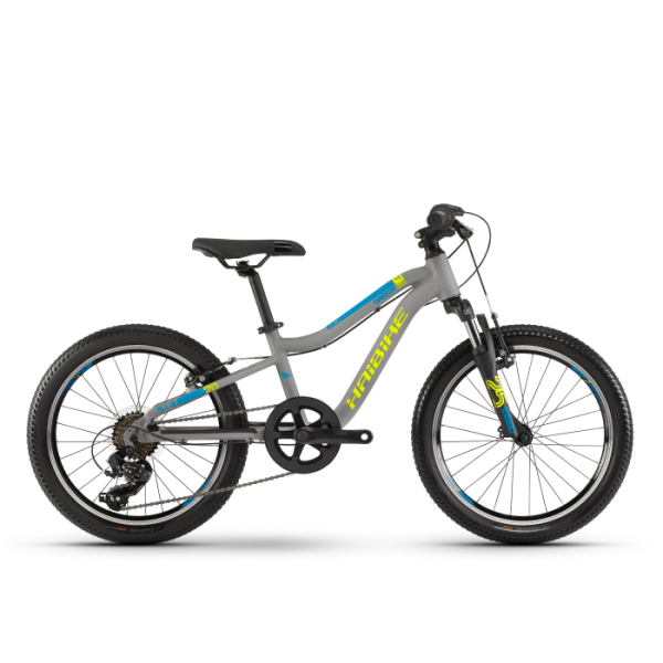 Детский велосипед Haibike Seet Greedy 20" Серо-зеленый 2020