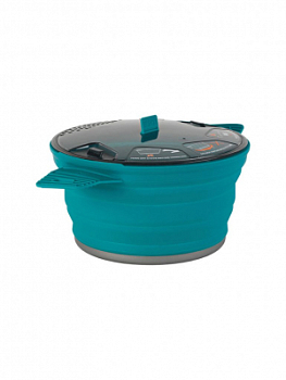 Кастрюля складная с алюминиевым дном X-Pot Pacific Blue, 2800 мл от Sea to Summit