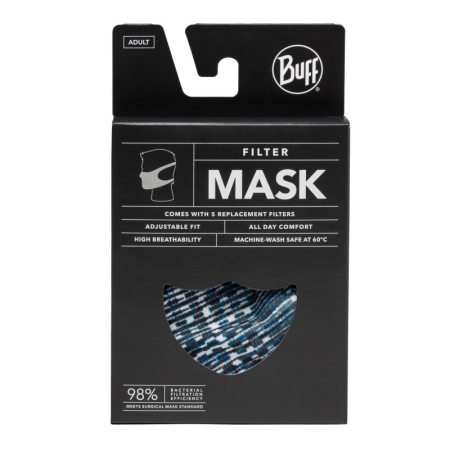 Маска Buff Filter Mask, Makrana Sky Blue