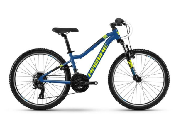 Детский велосипед Haibike SEET HardFour 1.0 24" Сине-желтый 2020