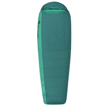 Женский спальный мешок Journey JoII (-8/-15°C), 170 см - Right Zip, Emerald/Peacock от Sea to Summit