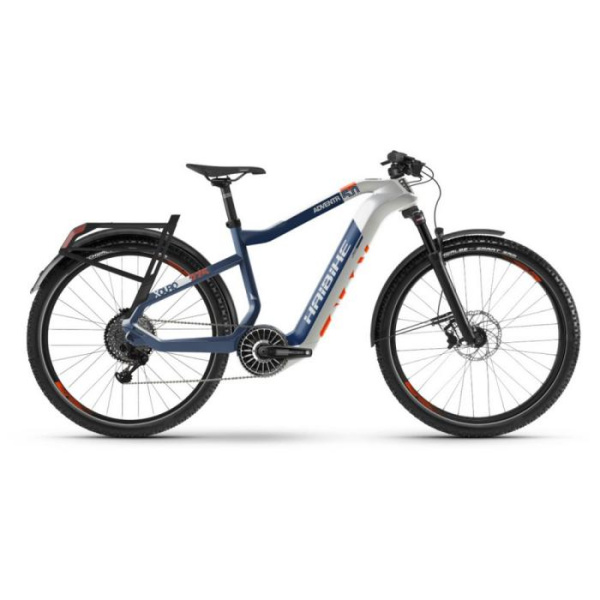 Электровелосипед Haibike Xduro Adventr 27.5" Бело-сине-оранжевый 2020
