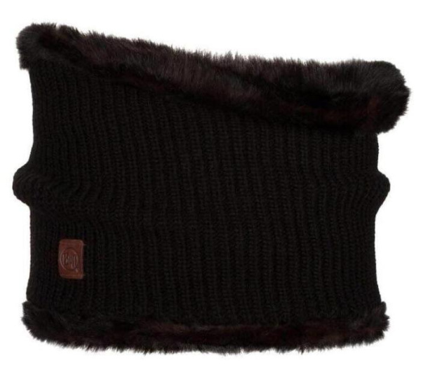 Шарф-труба Buff Knitted Neckwarmer Comfort Adalwolf, Black