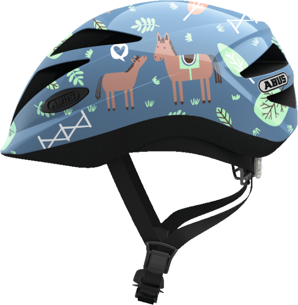 Велошлем ABUS Hubble 1.1 Blue Horse