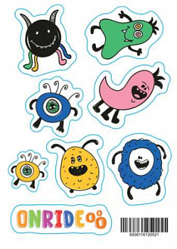 Светоотражающие наклейки Onride Монстрики