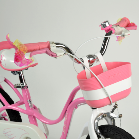 Детский велосипед RoyalBaby Little Swan 18", OFFICIAL UA, Розовый