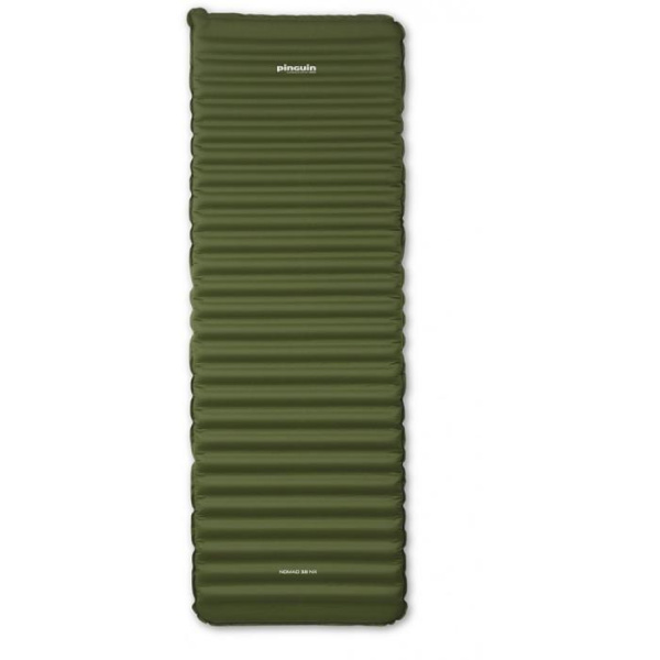 Самонадувающийся коврик Pinguin Nomad NX, 194x64x3.8см, Khaki