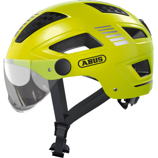 Велошлем ABUS Hyban 2.0 ACE, Signal Yellow