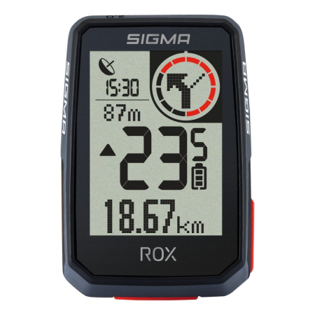 Велокомпьютер ROX 2.0 Black Top Mount Sigma Sport