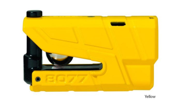 Мотозамок на диск ABUS 8077 Granit Detecto X-Plus, Yellow