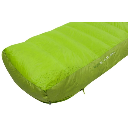 Спальный мешок Ascent AcI (2/-4°C), 198 см - Left Zip, Lime/Moss от Sea to Summit