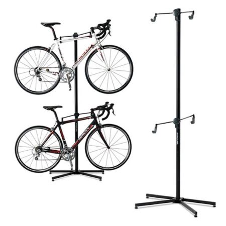 Стойка MINOURA P-500AL-4 "PairStand" 610 x 400 x 2.060 mm black  (8984)