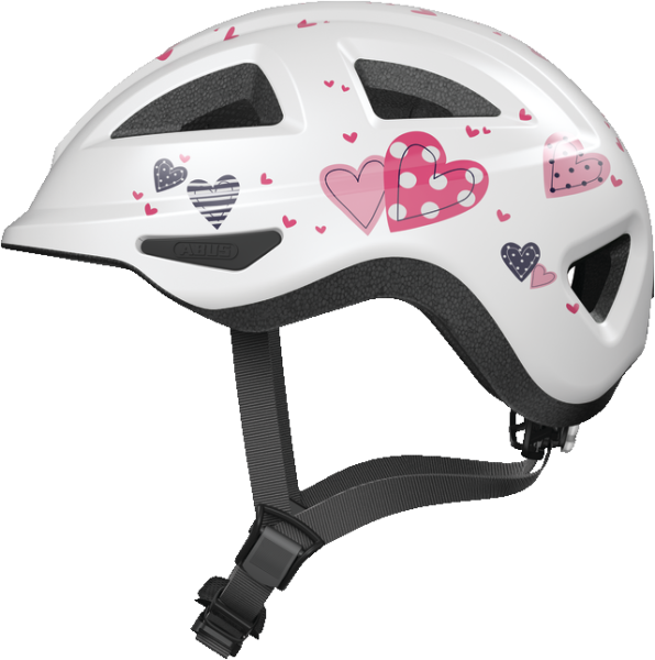 Велошлем детский ABUS Anuky 2.0 ACE, White Heart