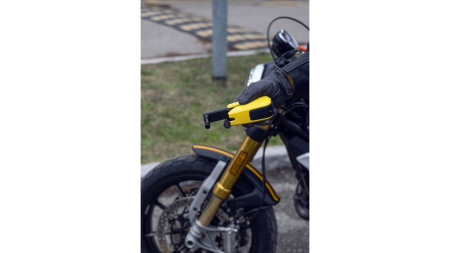 Мотозамок на диск ABUS 8078 Granit Detecto SmartX, Yellow