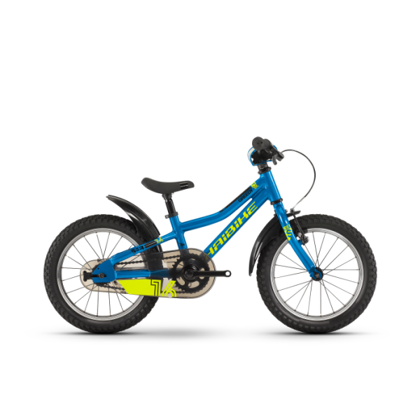 Детский велосипед Haibike Seet- Greedy 16" Сине-желтый 2020
