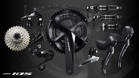 Перемикач задній Shimano RD-R7000-GS 105, SHADOW 11-швидк, середній важіль