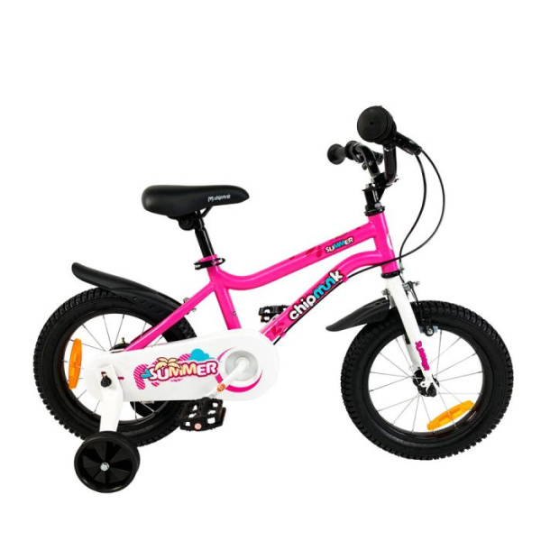 Детский велосипед RoyalBaby Chipmunk MK 14", OFFICIAL UA, Розовый