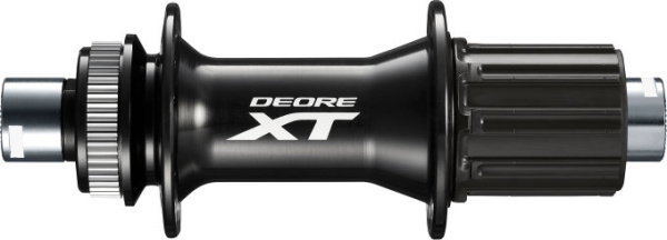 Втулка задня FH-M8010-B DEORE XT 32отв 12MM THRU TYPE AXLE OLD:148мм CENTER LOCK