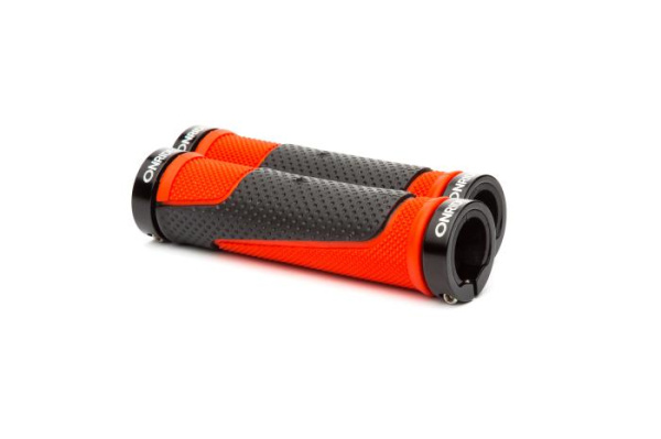 Ручки руля ONRIDE DualGrip. Чорний/Червоний