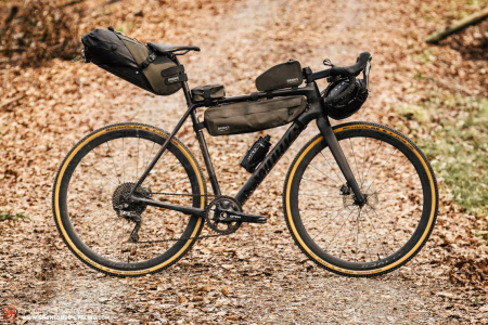 Велосумка подседельная Brooks Scape Saddle Roll bag, Mud Green