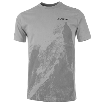 Велофутболка Ghost MTN Casual Line Peak, Серый
