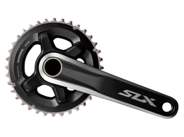 Шатуны Shimano FC-M7000-2 SLX, Hollowtech II 175мм, 36x26, без каретки