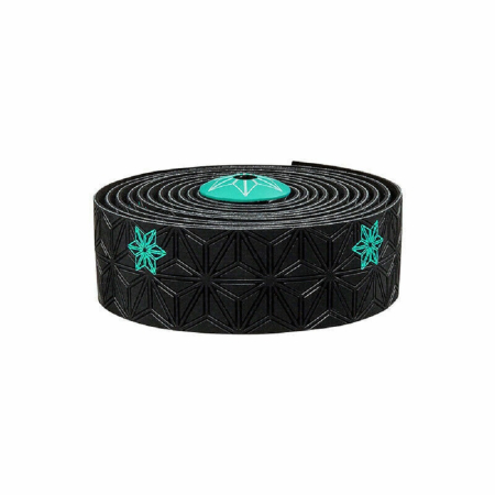 Обмотка руля Supacaz Super Sticky Kush Galaxy Черный с бирюзовым паттерном Supacaz