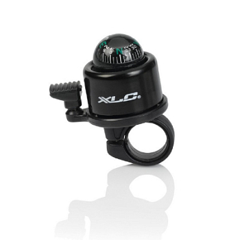 Звонок велосипедный с компасом XLC DD-M23, Черный