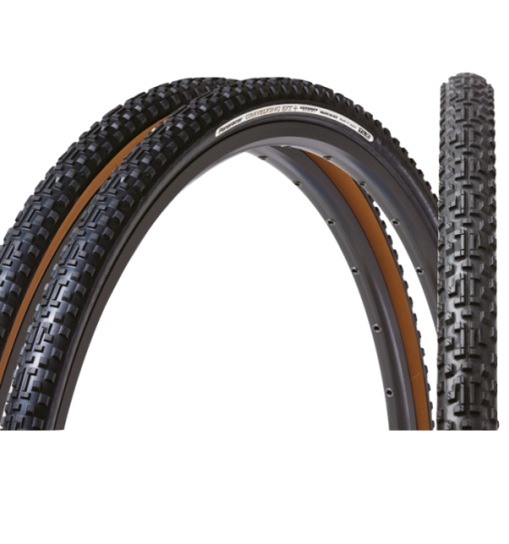 Покрышка Panaracer GravelKing EXT Plus 28" (700), Black/Brown