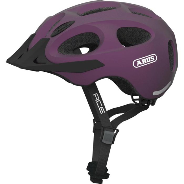 Велошлем детский ABUS Youn-I ACE, Metallic Plum