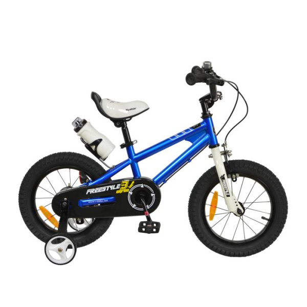 Детский велосипед RoyalBaby Freestyle 14", OFFICIAL UA, Синий