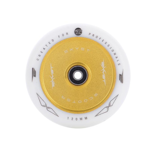 Колесо Tempish PU 88A 120 мм Al Core TF, White/Gold
