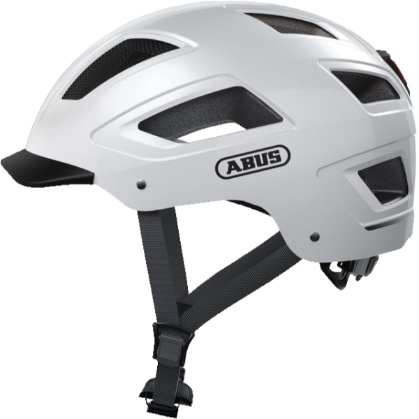 Велошлем ABUS Hyban 2.0, Polar White