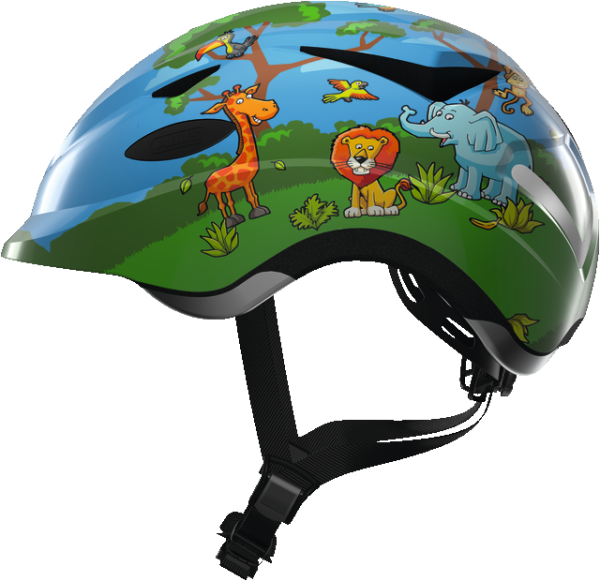 Велошлем детский ABUS Anuky, Jungle