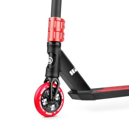 Самокат трюковый Hipe H4, Black/Red