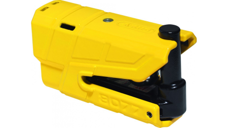 Мотозамок на диск ABUS 8077 Granit Detecto X-Plus, Yellow
