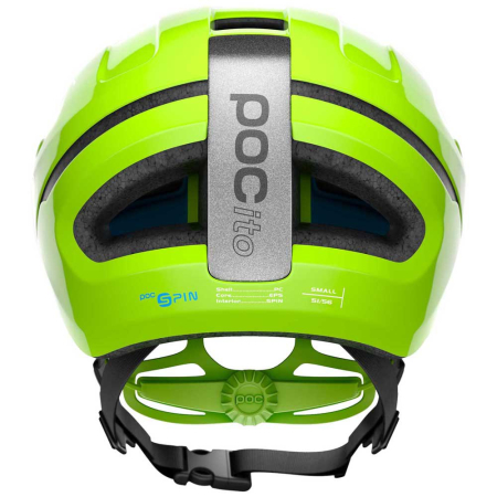 Детский велошлем POC POCito Omne SPIN Fluorescent Yellow/Green, XS