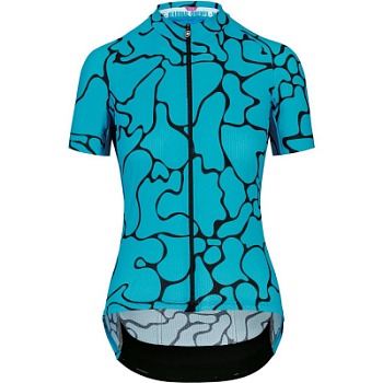 Велоджерси женское Assos Uma GT Summer SS C2 Voganski, Hydro Blue
