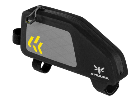 Велосумка на раму Apidura Backcountry Top Tube Pack, 1 л, Gray/Black