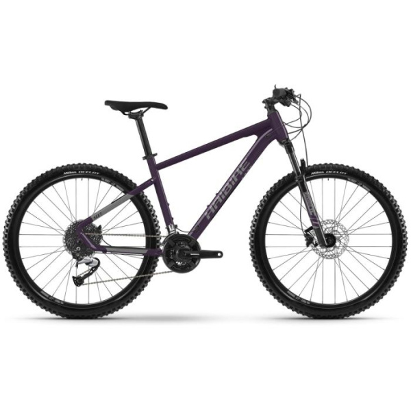 Горный велосипед Haibike Seet 7 27.5" Черно-титановый 2021