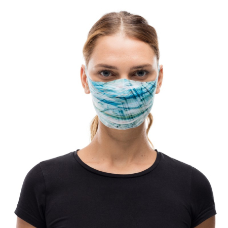 Маска Buff Filter Mask, Keren Flash Pink