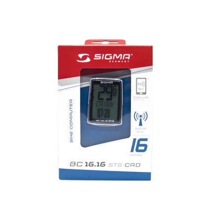 Велокомпьютер Sigma Sport BC 16.16 STS/CAD