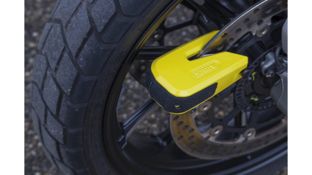 Мотозамок на диск ABUS 8078 Granit Detecto SmartX, Yellow