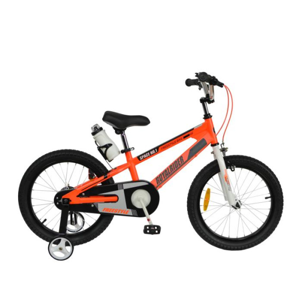 Детский велосипед RoyalBaby Space NO.1 Steel 18", OFFICIAL UA, Оранжевый